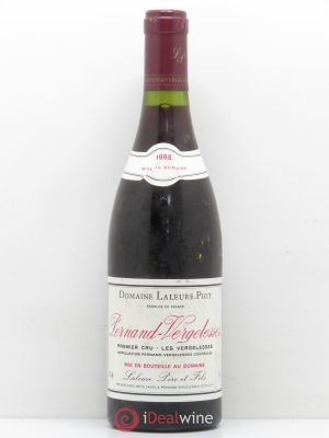 Pernand-Vergelesses 1er Cru Les Vergelesses Domaine Laleure Piot 1988 - Lot of 1 Bottle