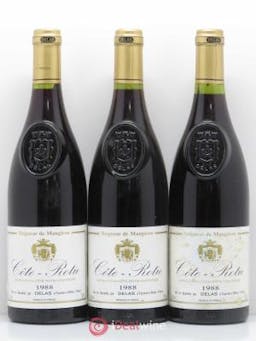 Côte-Rôtie Seigneur de Maugiron Delas Frères  1988 - Lot of 3 Bottles