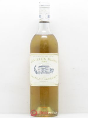 Pavillon Blanc du Château Margaux  1989 - Lot of 1 Bottle