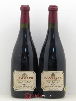 Pommard Les Narjollets Pierre Hugot (no reserve) 1995 - Lot of 2 Bottles