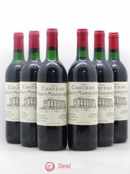 Château Haut Marbuzet  1996 - Lot of 6 Bottles