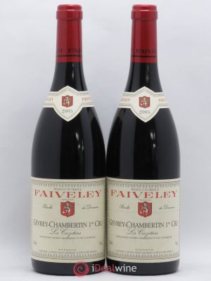 Gevrey-Chambertin 1er Cru Les Cazetiers Faiveley (Domaine)  2005 - Lot de 2 Bouteilles