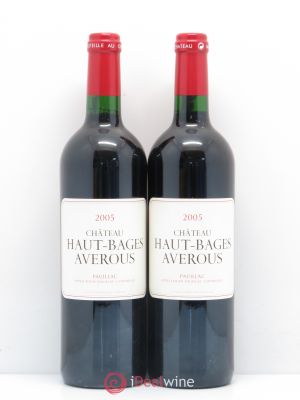 Château Haut Bages Averous Cru Bourgeois  2005 - Lot of 2 Bottles