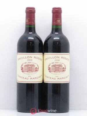 Pavillon Rouge du Château Margaux Second Vin  2008 - Lot of 2 Bottles