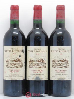 Château Tertre Roteboeuf  1990 - Lot of 3 Bottles