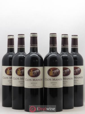 Clos Manou  2014 - Lot of 6 Bottles