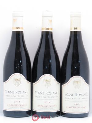 Vosne-Romanée 1er Cru En Orveaux Domaine Guyon 2012 - Lot of 3 Bottles