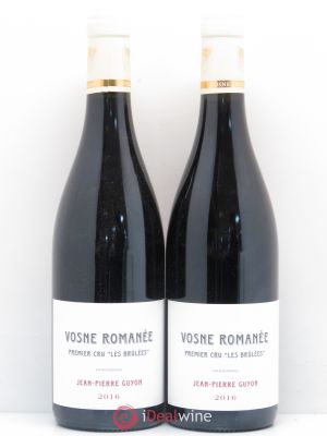 Vosne-Romanée 1er Cru Les Brûlees Domaine Guyon 2016 - Lot of 2 Bottles