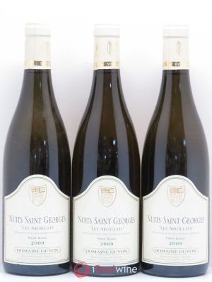 Nuits Saint-Georges 1er Cru Cuvée Les Argillats Domaine Guyon 2009 - Lot of 3 Bottles