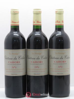 Cahors Château du Cèdre Le prestige (no reserve) 2000 - Lot of 3 Bottles