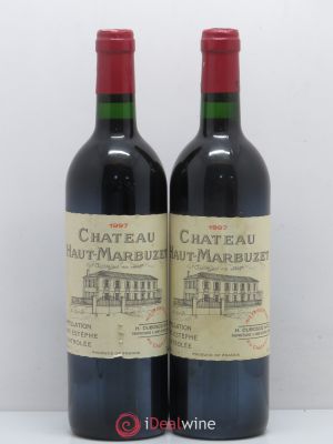 Château Haut Marbuzet (no reserve) 1997 - Lot of 2 Bottles