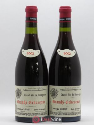 Grands-Echezeaux Grand Cru Dominique Laurent Grande Cuvée Vieilles Vignes 2002 - Lot de 2 Bouteilles
