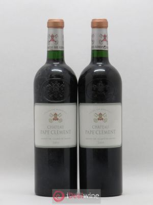 Château Pape Clément Cru Classé de Graves  2003 - Lot of 2 Bottles