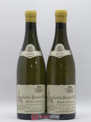Chablis 1er Cru Montée de Tonnerre Raveneau (Domaine)  2005 - Lot of 2 Bottles