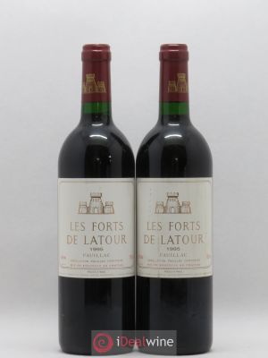Les Forts de Latour Second Vin  1995 - Lot of 2 Bottles