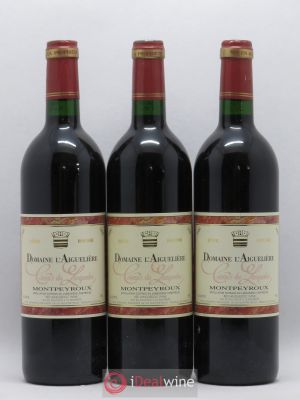 Coteaux du Languedoc - Montpeyroux Domaine de l'Aiguelière Cote Rousse A. Commeyras  2000 - Lot of 3 Bottles