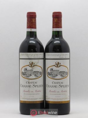 Château Chasse Spleen  2000 - Lot de 2 Bouteilles