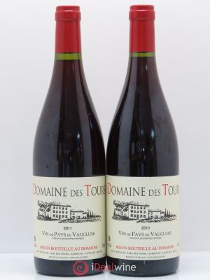 IGP Vaucluse (Vin de Pays de Vaucluse) Domaine des Tours E.Reynaud  2011 - Lot de 2 Bouteilles