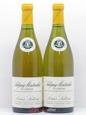 Puligny-Montrachet 1er Cru La Garenne Louis Latour  2000 - Lot of 2 Bottles