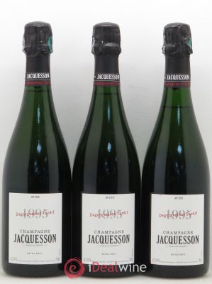Avize DT (Dégorgement Tardif) Jacquesson  1995 - Lot of 3 Bottles