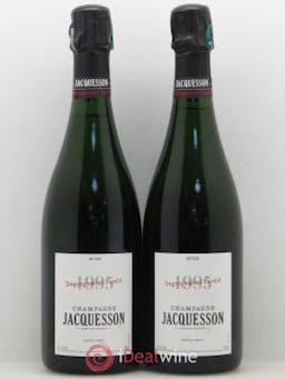 Avize DT (Dégorgement Tardif) Jacquesson  1995 - Lot of 2 Bottles