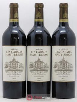 Château Les Carmes Haut-Brion  2015 - Lot of 3 Bottles