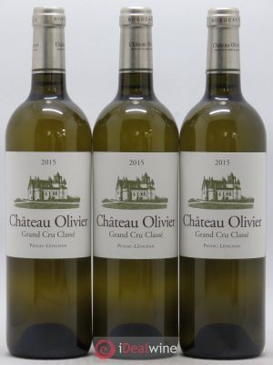 Château Olivier Cru Classé de Graves  2015 - Lot de 3 Bouteilles