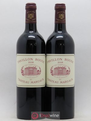 Pavillon Rouge du Château Margaux Second Vin  2016 - Lot of 2 Bottles