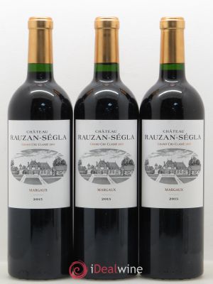 Château Rauzan Ségla  2015 - Lot of 3 Bottles