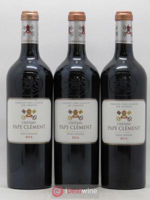 Château Pape Clément Cru Classé de Graves  2014 - Lot de 3 Bouteilles