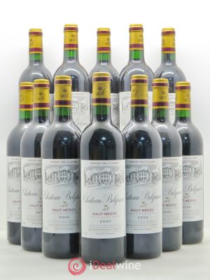 Château Belgrave 5ème Grand Cru Classé  2000 - Lot of 12 Bottles