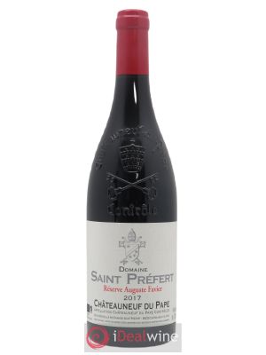 Châteauneuf-du-Pape Domaine Saint-Préfert Réserve Auguste Favier Isabel Ferrando  2017 - Lot of 1 Bottle