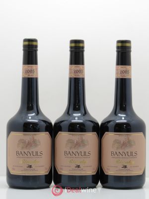Banyuls Rimage Le Cellier des Templiers 2003 - Lot of 3 Bottles