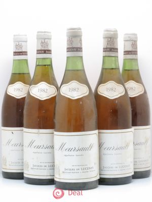 Meursault Lucenay (no reserve) 1982 - Lot of 5 Bottles
