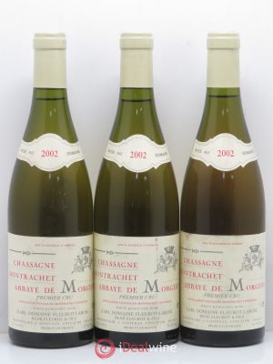 Chassagne-Montrachet 1er Cru Abbaye de Morgeot Fleurot Larose 2002 - Lot of 3 Bottles
