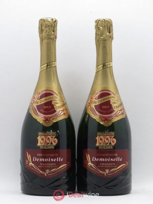 Champagne Champagne Vranken La Demoiselle Grande Cuvée 1996 - Lot de 2 Bouteilles