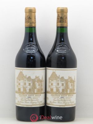 Château Haut Brion 1er Grand Cru Classé  1991 - Lot de 2 Bouteilles