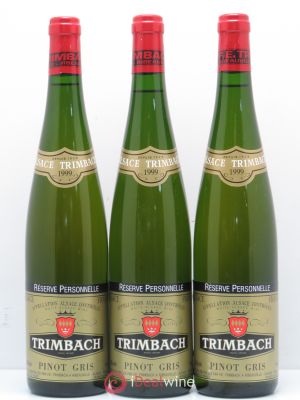 Pinot Gris Réserve Personnelle Trimbach (Domaine)  1999 - Lot de 3 Bouteilles