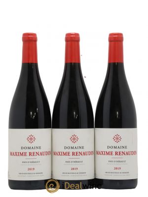 IGP Pays d'Hérault Maxime Renaudin (no reserve) 2019 - Lot of 3 Bottles