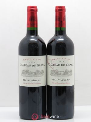 Château du Glana Cru Bourgeois  2010 - Lot of 2 Bottles