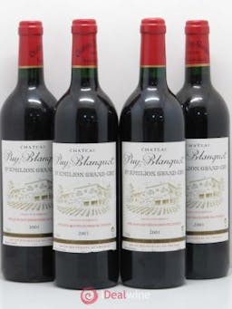 Château Puy Blanquet  2001 - Lot of 4 Bottles