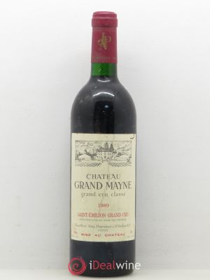 Château Grand Mayne Grand Cru Classé  1989 - Lot de 1 Bouteille