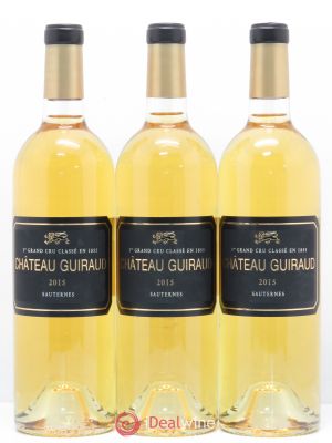 Château Guiraud 1er Grand Cru Classé  2015 - Lot de 3 Bouteilles