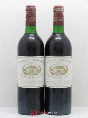 Château Margaux 1er Grand Cru Classé  1982 - Lot of 2 Bottles