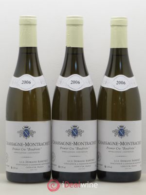 Chassagne-Montrachet 1er Cru La Boudriotte Ramonet (Domaine)  2006 - Lot of 3 Bottles