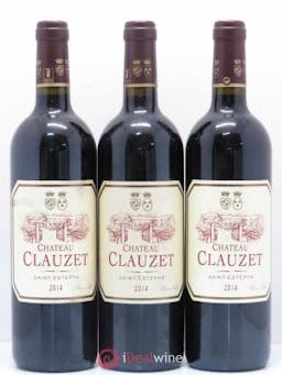 Château Clauzet  2014 - Lot of 3 Bottles