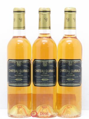 Château Guiraud 1er Grand Cru Classé  1998 - Lot of 3 Half-bottles
