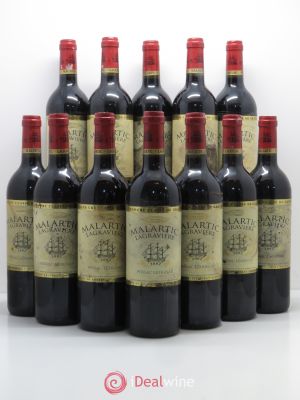 Château Malartic-Lagravière Cru Classé de Graves  2002 - Lot of 12 Bottles