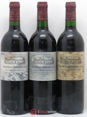 Château Fombrauge Grand Cru Classé  2000 - Lot of 3 Bottles