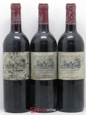 Château Cantemerle 5ème Grand Cru Classé  2000 - Lot of 3 Bottles